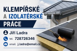 Klempířské a izolatérské práce Jiří Ladra